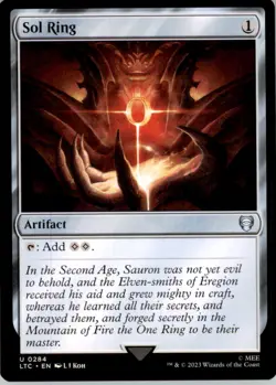 Sol Ring U Commander: The Lord of the Rings: Tales of Middle-earth 284 NM - Image 1