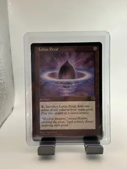 MTG, Lotus Petal NEAR MINT Light imperfections on top see pics Tempest Regular - Image 1
