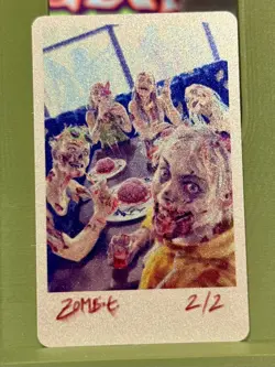 Johannes Voss Zombie Token Sparkle Foil Plastic 2/2 - Selfie - Double Sided - Image 2