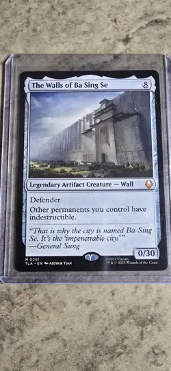 The Walls of Ba Sing Se Avatar: The Last Airbender Artifact Creature MTG NM - Image 1