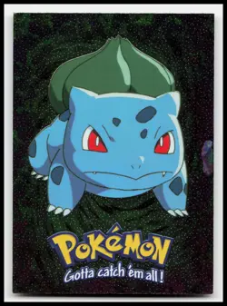 Bulbasaur #01 E1 of 12 Topps Holo Foil Trading Cards Pokemon Card - Image 1