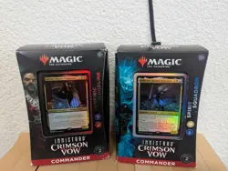 MTG-Innistrad Crimson Vow-Vampiric Bloodline and Spirit Squadron-Commander Decks - Image 1
