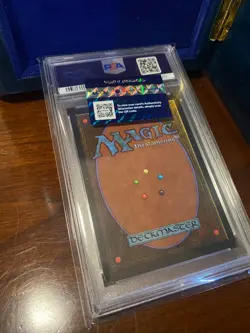 Magic The Gathering 1994 MTG Revised Shivan Dragon PSA 10 Gem Mint - Image 5