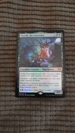 Magic: the Gathering / MtG Foil Toxrill, the Corrosive x1 Crimson Vow - Image 1