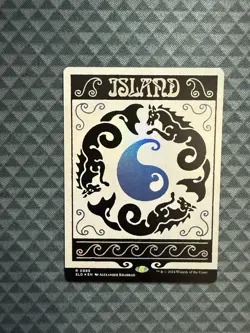 MTG Island #0889 Rainbow Foil Rare Secret Lair Drop Series (SLD) - Image 1
