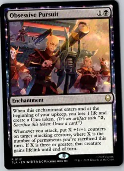 MTG Obsessive Pursuit, Avatar The Last Airbender NM - Image 1