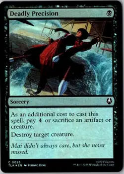 MTG, Deadly Precision NM Foil Avatar The Last Airbender - Image 1