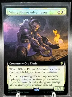 White Plume Adventurer (Extended Art) Commander Legends: Battle for Baldur's... - Image 1
