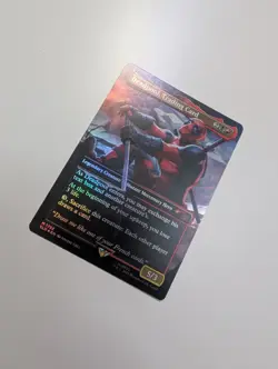 MTG - Deadpool, Trading Card (Borderless Foil) - Deadpool Secret Lair NM/M Cond - Image 2
