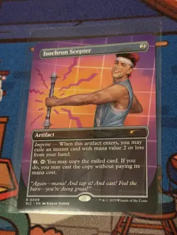MTG Isochron Scepter Secret Lair Encyclopedia Of Magic Unplayed - Image 1
