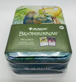 Magic The Gathering Bloomburrow Tin (2 Promo Cards, 5 Play Booster Packs) Toads - Image 2
