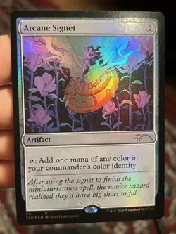 FOIL ARCANE SIGNET • Unplayed • Secret Lair Drop • (1892) - Image 1
