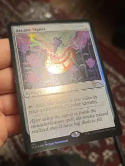 FOIL ARCANE SIGNET • Unplayed • Secret Lair Drop • (1892) - Image 2