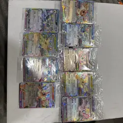Prismatic Evolutions Surprise Box COMPLETE SET Stamped EX Promo Cards 9/9 - Image 1