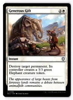 Generous Gift 106 Commander: Bloomburrow LP - Image 1