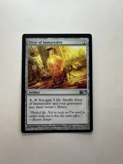 Elixir of Immortality LP Core Set 2013 (M13) Magic The Gathering Mtg Light Play - Image 1