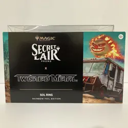 MTG Sol Ring Secret Lair Promo Twisted Metal Foil Factory Sealed - In Hand - Image 1