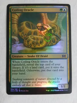 Coiling Oracle 194 Double Masters 2022 Foil Magic the Gathering - Image 1