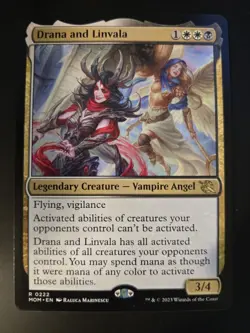 Drana and Linvala NM March of the Machine MTG FREE SHIPPING - Image 1