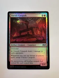 Unruly Catapult - FOIL - MTG Wilds of Eldraine - NM - Image 1