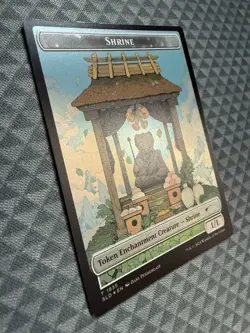 MTG Shrine Token #1835 Rainbow Foil Token Secret Lair Drop Series (SLD) - Image 2