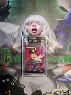 2025 Final Fantasy Borderless Surge Foil Yuna Hope of Spira BGS 10 BLACK LABEL - Image 1