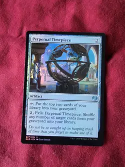 kaladesh MTG FOIL Perpetual Timepiece Magic - Image 1