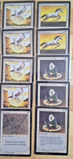 MAGIC THE GATHERING: 108 "BETA EDITION" HP to MP, FROM 1993 FREE SHIPPING - Image 2