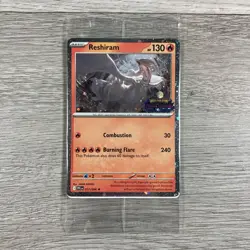 Pokemon Phantasmal Flames Reshiram 017/094 Promo Stamped Sealed Barnes & Noble - Image 1