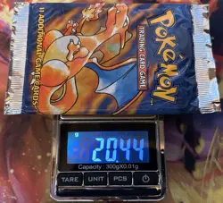BASE SET (Charizard Art) SEALED 1999-2000 Australia Booster Pack Pokemon Cards - Image 3