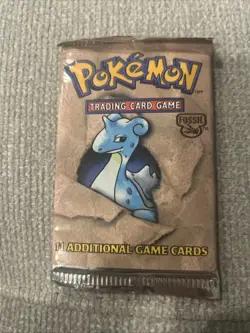 1999 Pokemon Fossil Booster Pack HEAVY 21.329 - Image 2