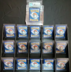 Pokemon Card Lot #3. 15 Cards NM-M, + 1 Graded CGC Slab. - Image 2