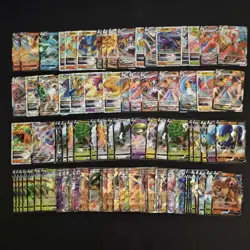 100 Lot Pokemon TCG Chinese RR RRR Dragonite VMAX Gardevoir V A10 SQ - Image 1