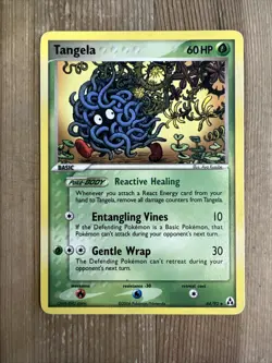 Pokemon TCG Tangela EX Legend Maker 44/92 Regular Uncommon MP/HP - Image 1