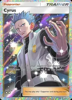 ?FAST?Pokemon TCG Pocket Trading Cyrus Full Art (English) - Image 1