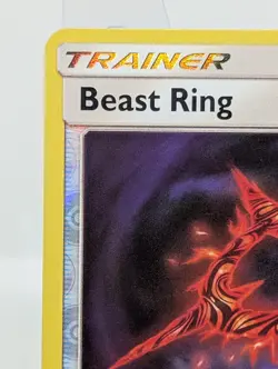 NM Pokemon Beast Ring LEAGUE REVERSE HOLO STAMPED 102/131 Forbidden Light - Image 3
