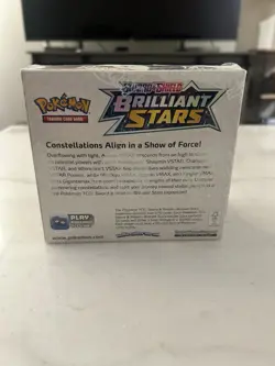 Pokemon Brilliant Stars Booster Box Factory Sealed Sword And Shield - Image 2