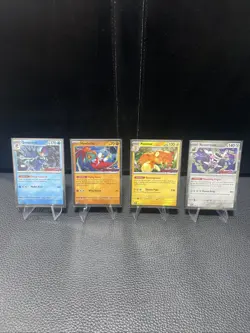 Pokemon TCG Quaquaval Pawmot Hawlucha Revavroom Scarlet&Violet Prerelease Promos - Image 1