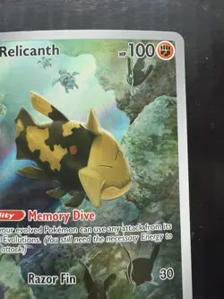 Pokemon Relicanth Temporal Forces 173/162 Holo Illustration (NM) - Image 3