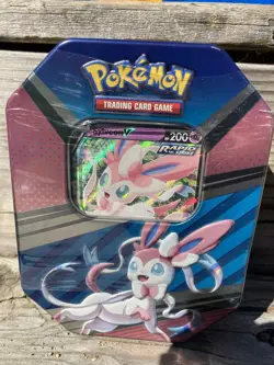 All 3 Pokemon V Heroes 4 pack V Tins ESPEON SYLVEON UMBREON FACTORY SEALED - Image 4