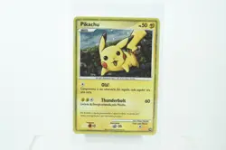 🔵 Card Pikachu Holo Portuguese World Collection PW 2010 LP CCG - Image 1