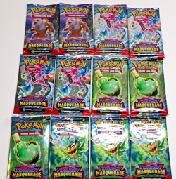 NEW Lot of 12 Pokemon Scarlet and Violet Twilight Masquerade Booster Packs - Image 1