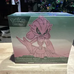 Paradox Rift Pokemon Center Iron Valiant Elite Trainer Box - ETB - Sealed - Image 1