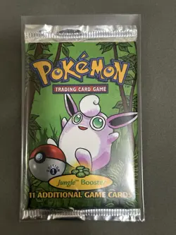 1999 Pokemon 1st Edition Jungle Booster Pack WOTC Sealed New *BOX FRESH - Image 1