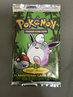 1999 Pokemon 1st Edition Jungle Booster Pack WOTC Sealed New *BOX FRESH - Image 3