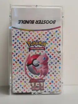 2023 Pokemon Scarlet Violet 151 Booster Bundle Encased Display Box - Image 1
