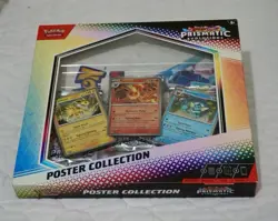 Lot of 5 Pokemon TCG Prismatic Evolutions Poster Collection Sealed - Image 2