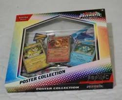 Lot of 5 Pokemon TCG Prismatic Evolutions Poster Collection Sealed - Image 3