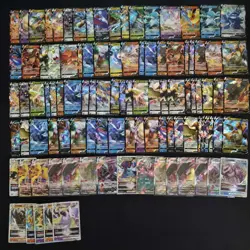 100 Lot Pokemon TCG Chinese RR RRR Mewtwo VMAX Mimikyu VMAX Lilligant V A12 SQ - Image 1