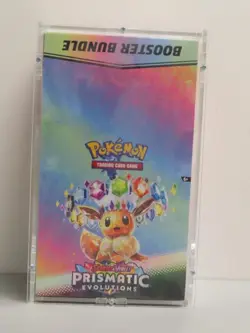 2025 Pokemon Prismatic Evolutions Factory Sealed Booster Bundle Display Box (a) - Image 1